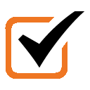 checkbox orange Thiết kế web Landing Page đẹp